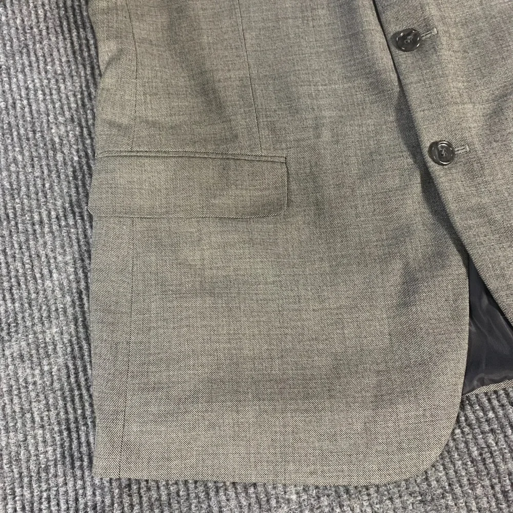 Naldini Blazer Mens 44 Gray Wool Super 120s Sports Coat‎ Italy Wedding Formal